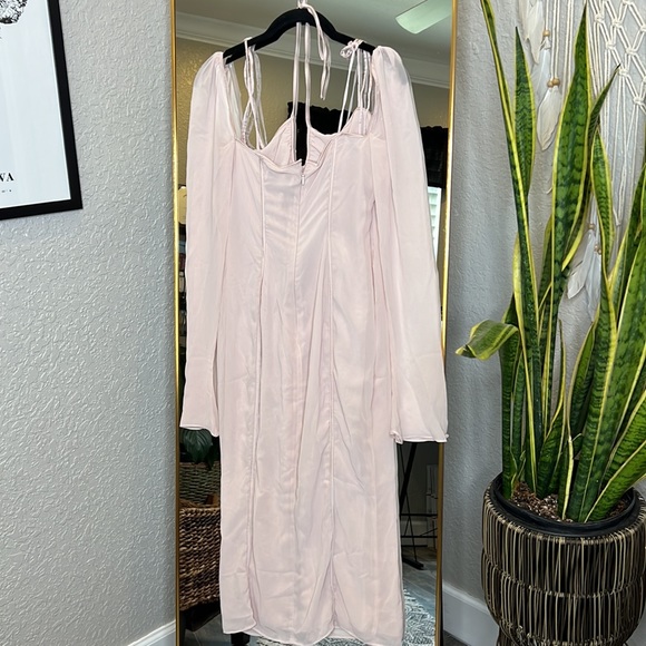 HOUSE OF CB 'Ophelia' Crystal Cutout Midi Dress NWOT - Picture 12 of 13